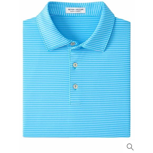 Peter Millar Men's Carribean Hales Performance Polo Xl $100 - Picture 1 of 4